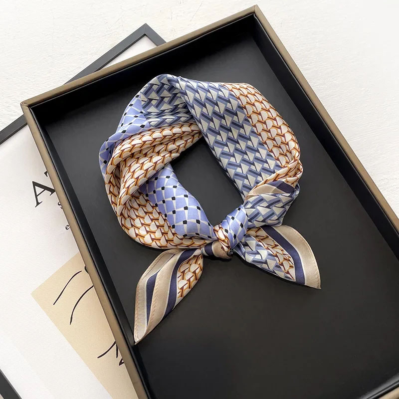 Scarf Silk Square - Mới Khăn Choàng Nữ Spring In