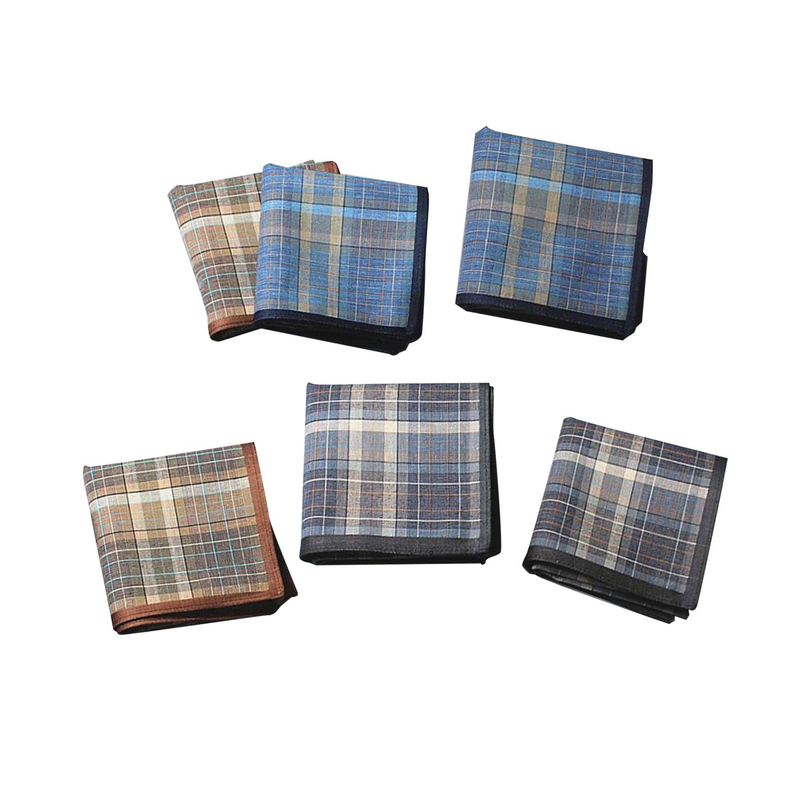6x Handkerchiefs for Men Kerch - đánh giá và giá Handkerchief Cotton Men