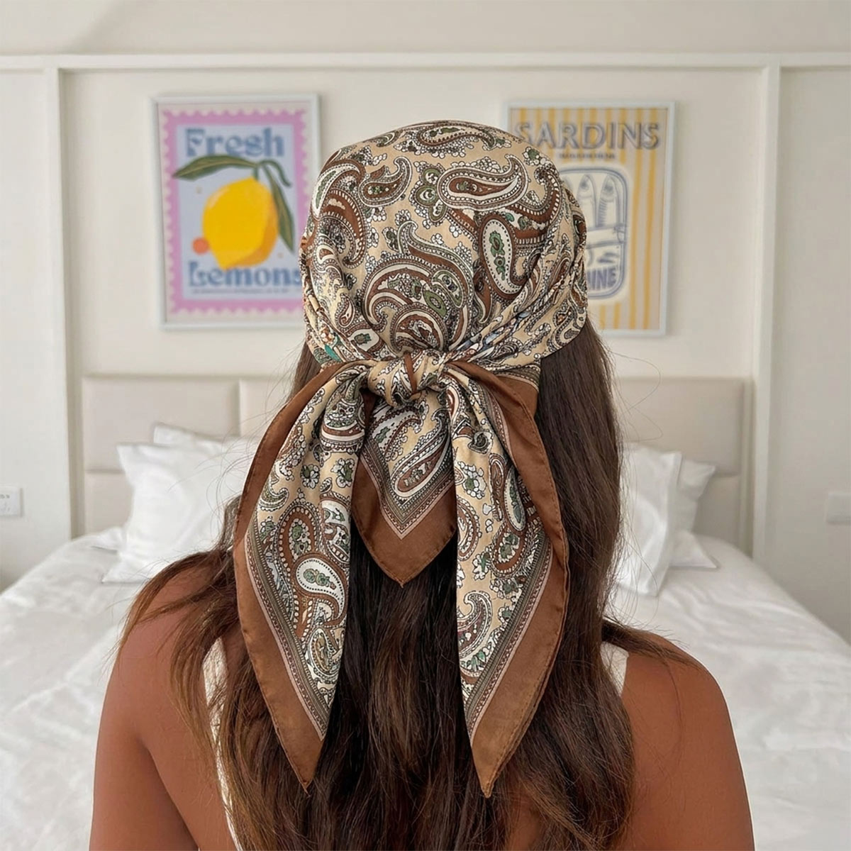New Design Fashion Square Silk - đánh giá và giá Scarf Silk Square