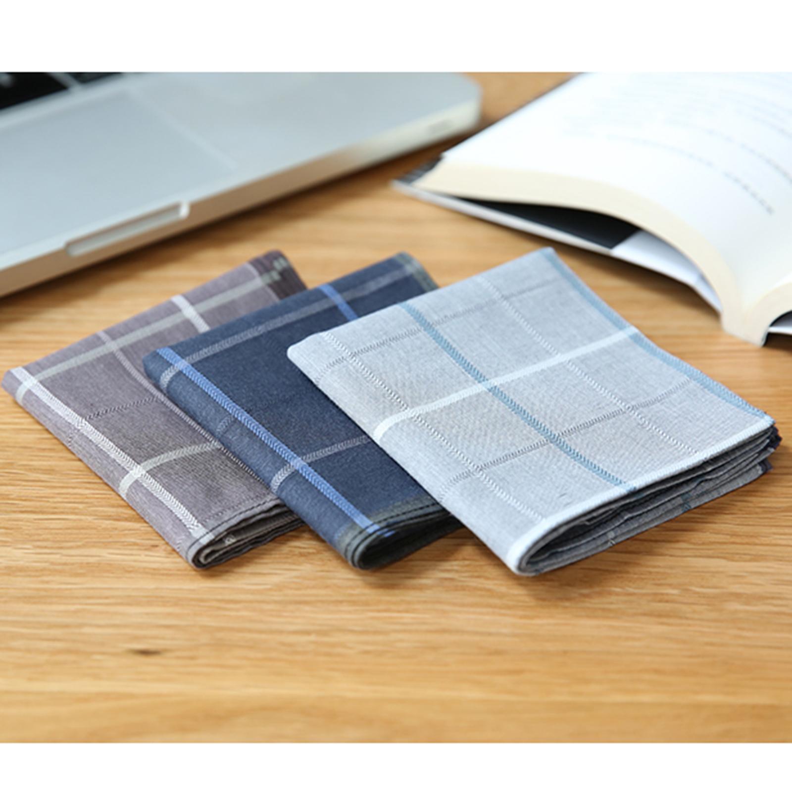 3 Pieces Men's Handkerchiefs C - đánh giá và giá Handkerchief Cotton Men