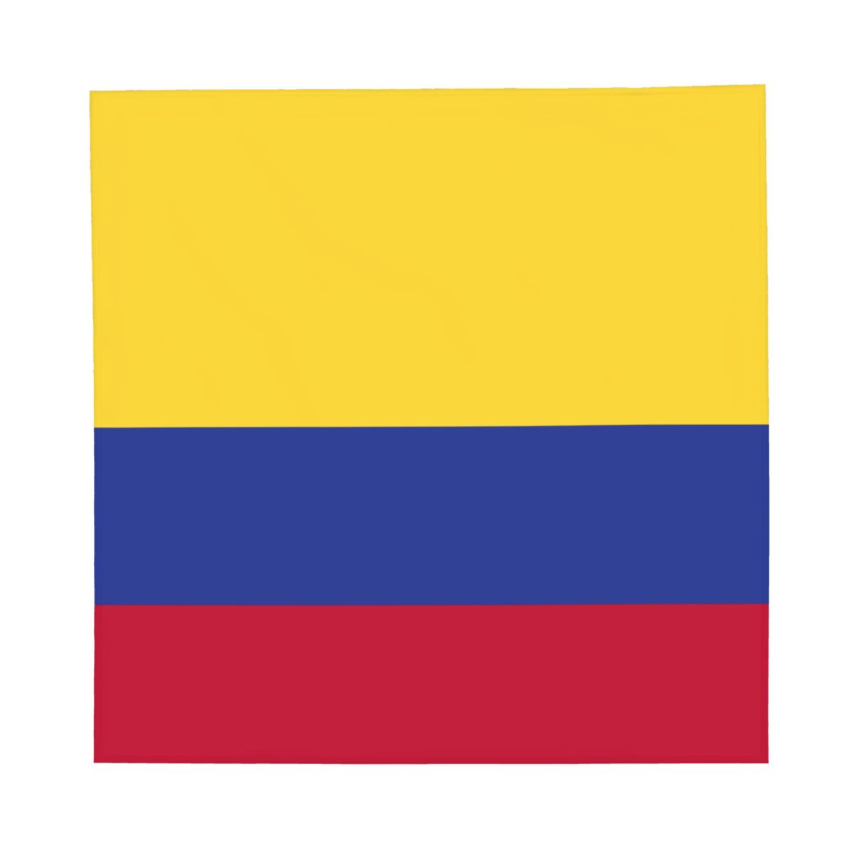 50cm*50cm Colombia Flag Scarf  - đánh giá và giá Head Wrap Turban