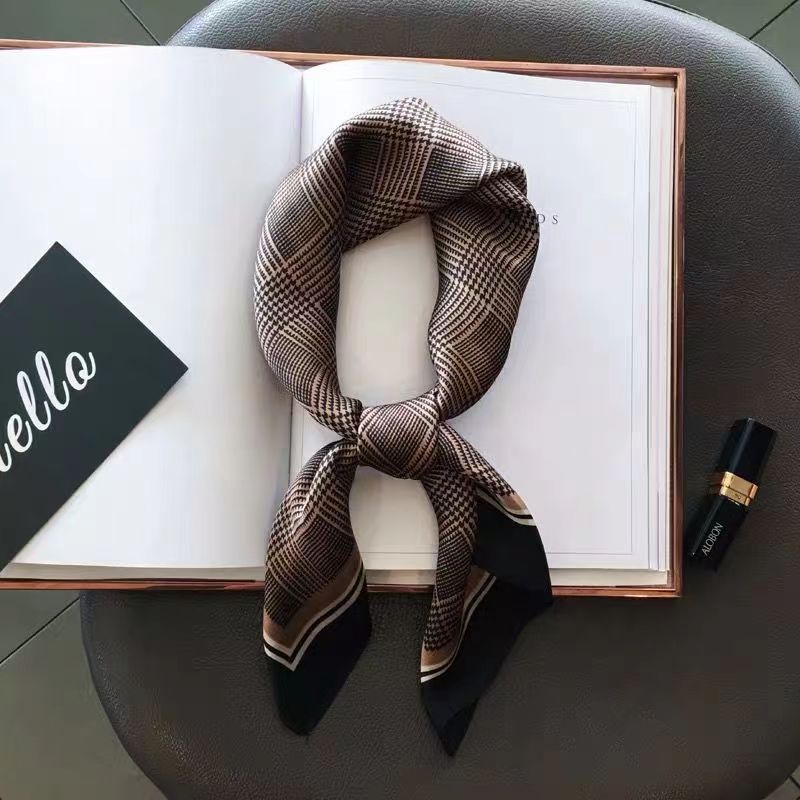 New Fashion Zebra Printed Squa - đánh giá và giá Scarf Silk Square